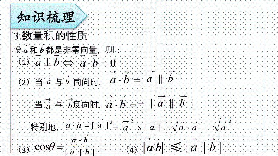 人教版必修四2.4平面向量数量积的应用课件_第4页