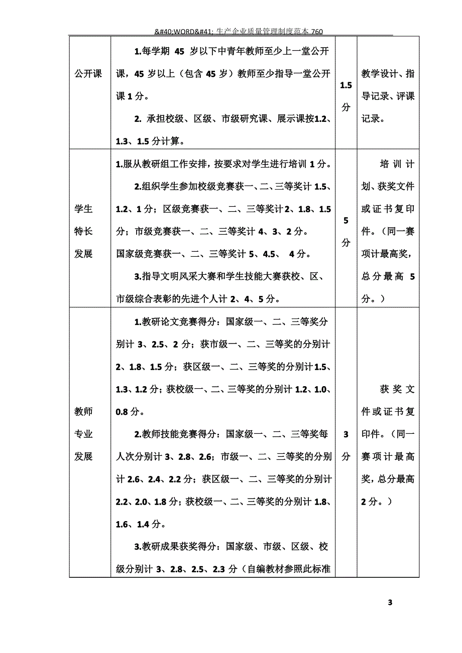 教师年度绩效考核办法_第3页