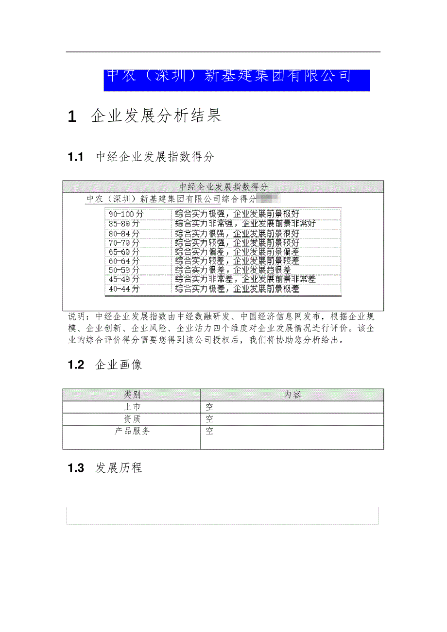 中农（深圳）新基建集团有限公司介绍企业发展分析报告_第2页