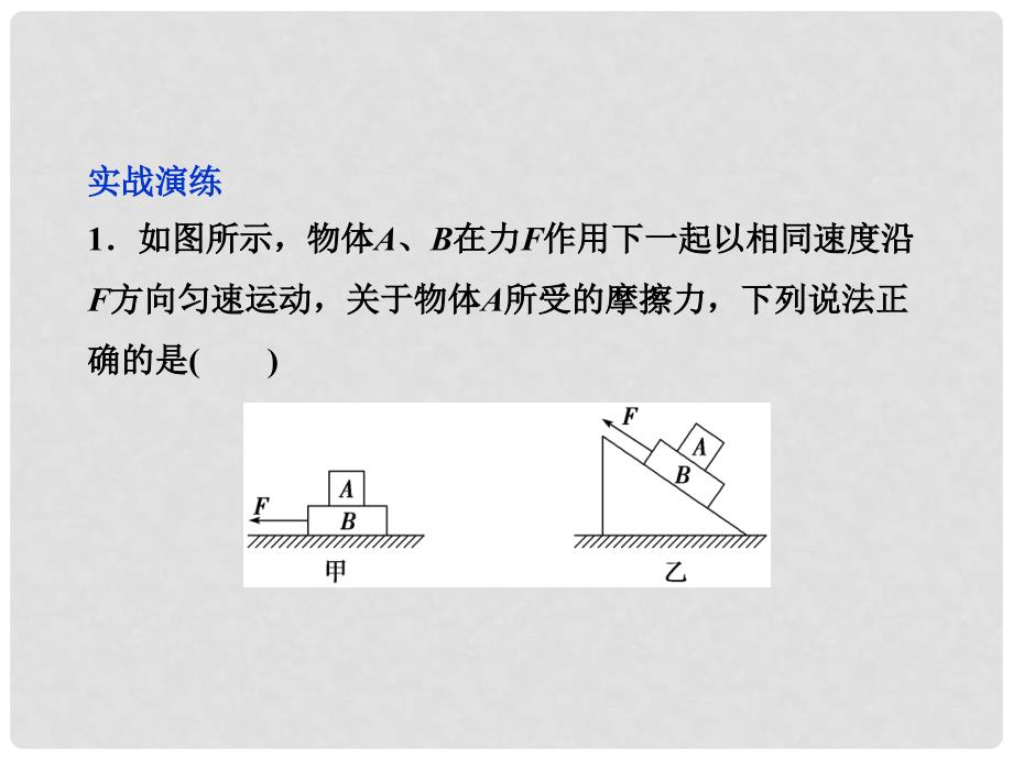 高考物理一轮复习 热点强化突破（一）课件 人教版_第3页