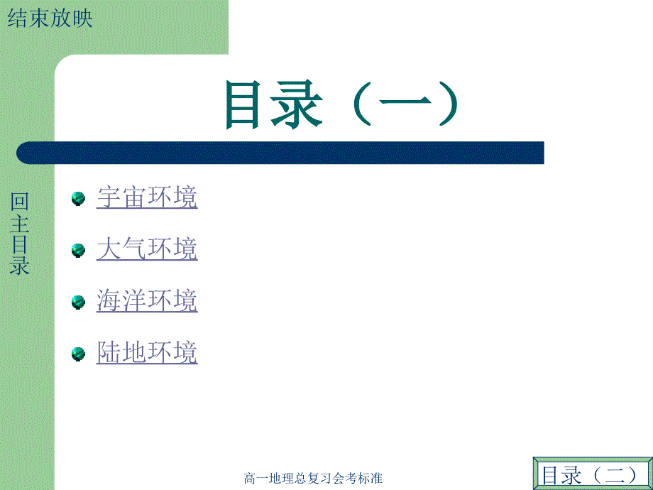 高一地理总复习会考标准课件_第2页