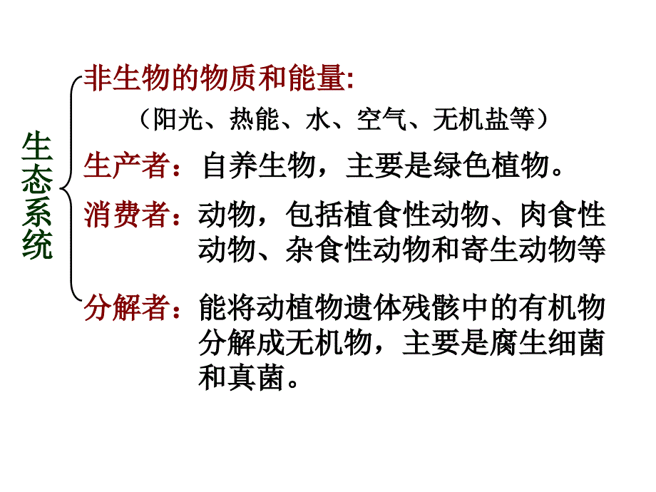 生态系统结构与能量流动复习ppt课件_第3页