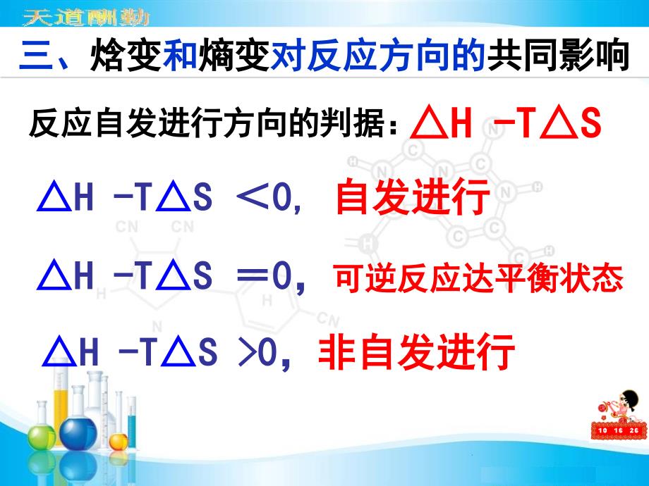 焓变与熵变对反应方向影响.ppt_第4页