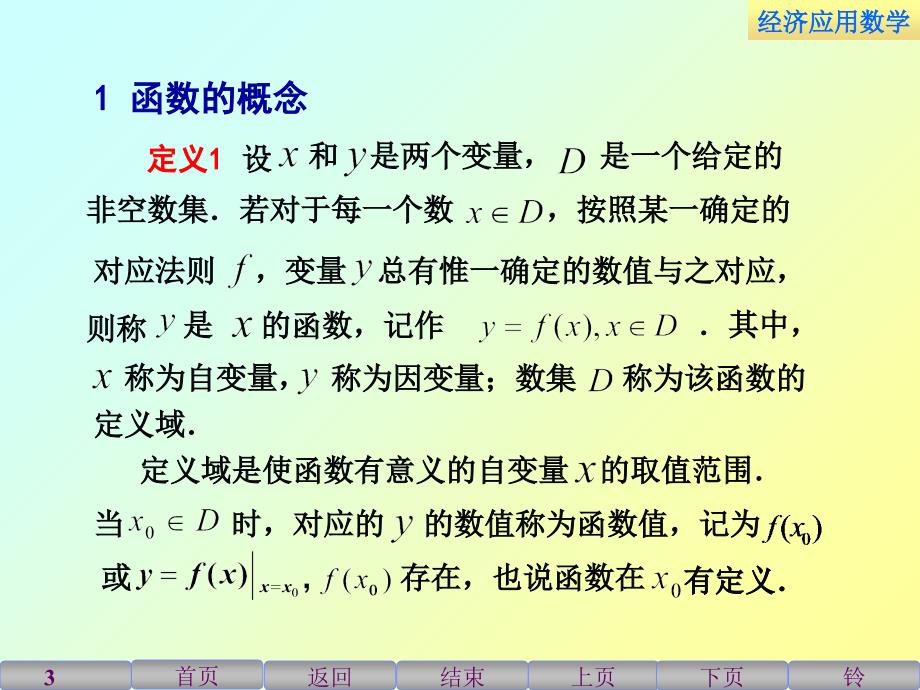 经济应用数学课件1.1函数PPT文档资料_第3页