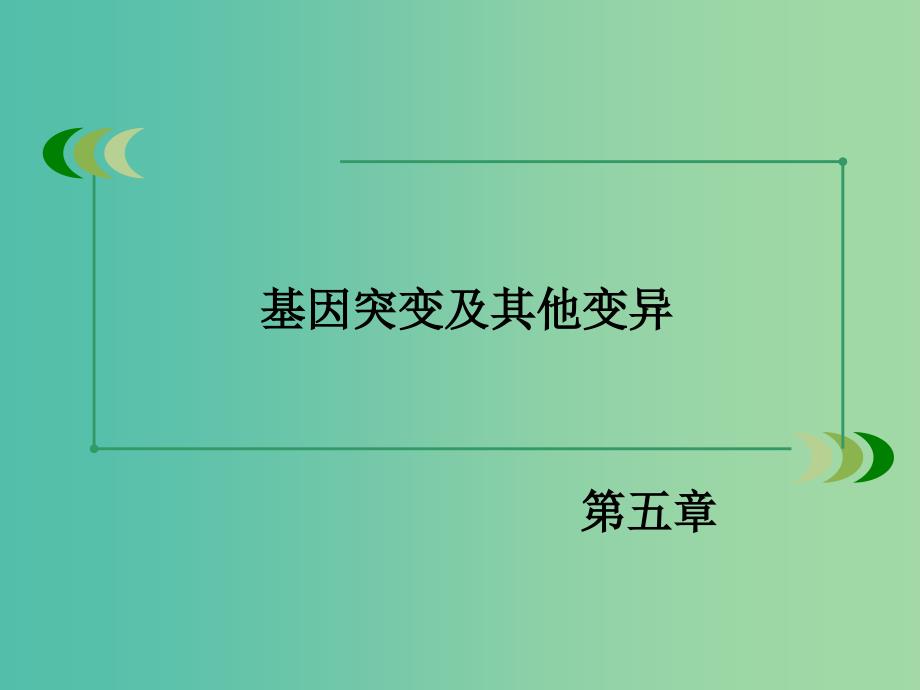 高中生物 第五章 基因突变及其他变异章末归纳整合课件 新人教版必修2.ppt_第2页