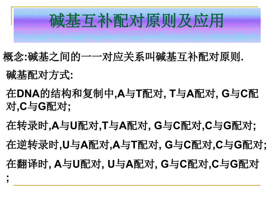 人教版教学课件DNA的结构和复制例题精选_第2页