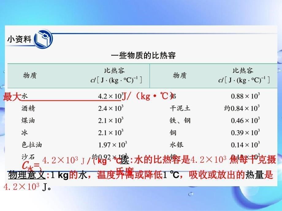 133比热容课件九年级物理全册13.3比热容课件素材新版新人教版_第5页