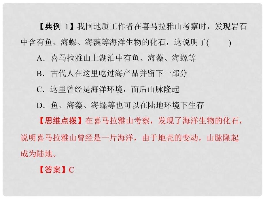 七年级地理上册 第三章 第三节 海洋与陆地的变迁课件 粤教版_第5页