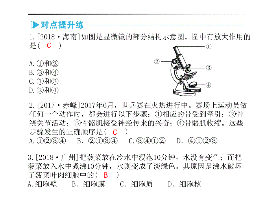 生物专题1选择题_第4页