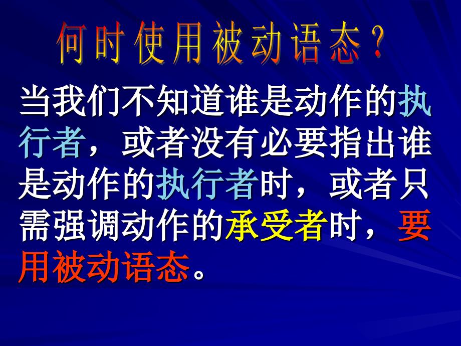 初三英语上册Module4被动语态专题总复习_第4页