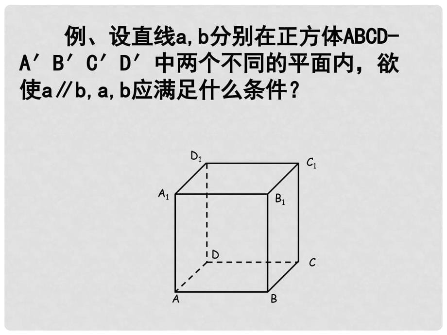 河南省长垣县第十中学高中数学 2.3.3直线和平面垂直的性质课件 新人教版必修2_第5页