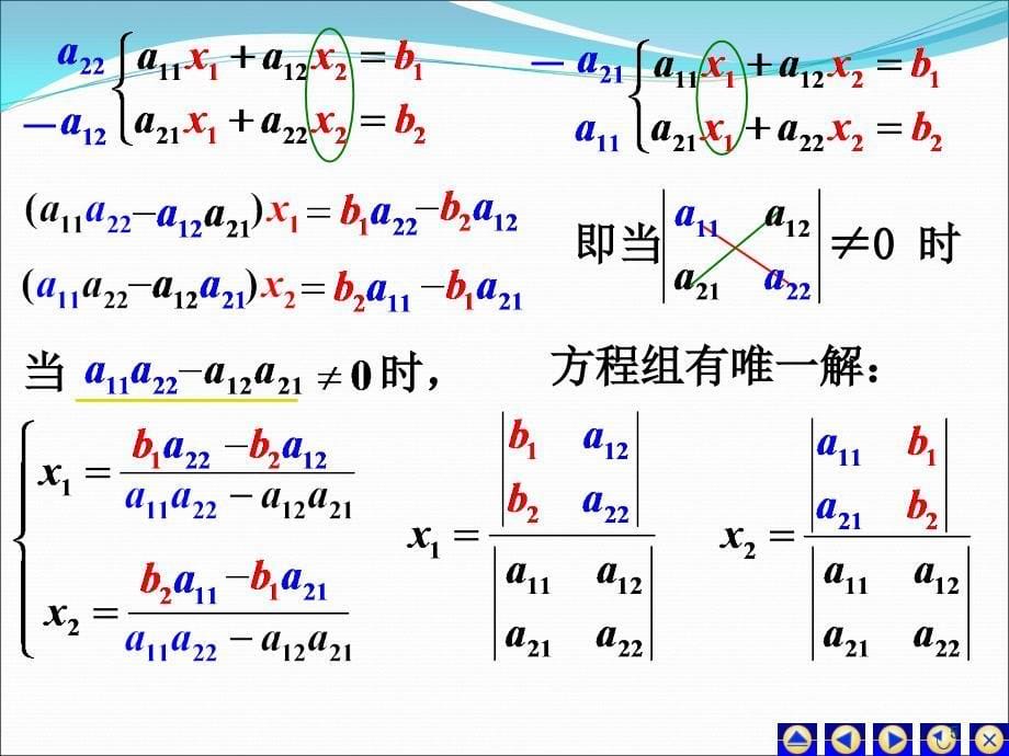 线性方程组克莱姆法则文档资料_第5页