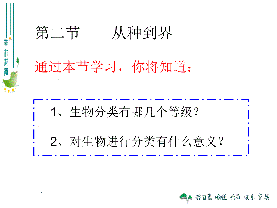 2013版生物八上612从种到界_第3页