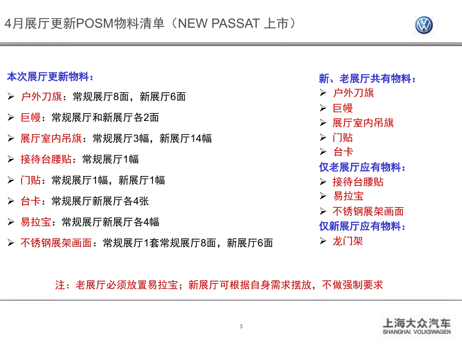 4-23-经销商展厅物料使用规范4月(更新新Pa-ssat上市)_第3页