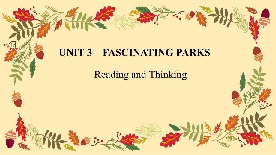 【课件】Unit3Reading+and+Thinking+课件人教版（2019）高中英语选择性必修第一册_第1页