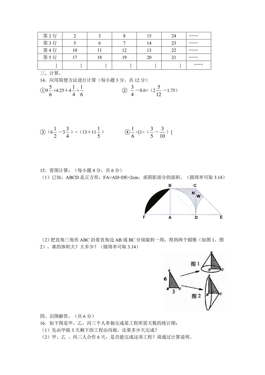 外国语中学入学潜能测试卷一_第2页