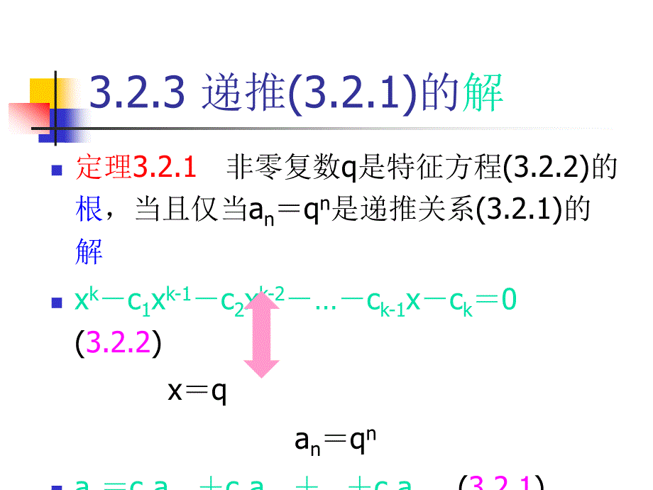 组合数学3.2常系数线性齐次递推关系_第4页