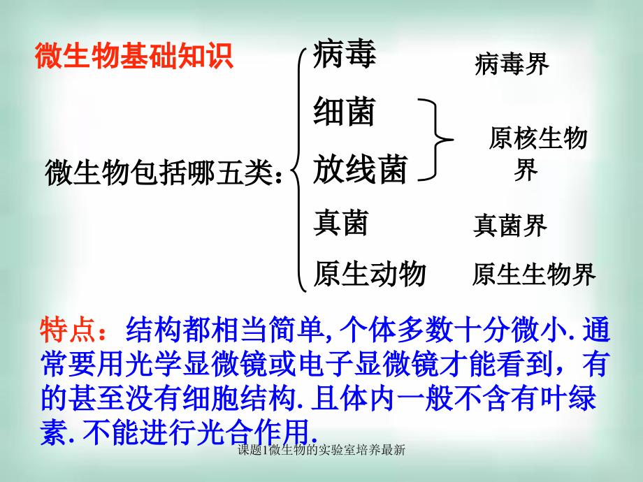 课题1微生物的实验室培养最新课件_第2页