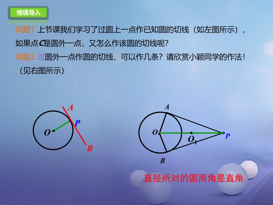 九年级数学上册24.2.2直线和圆的位置关系3切线长定理课件新版新人教版_第2页