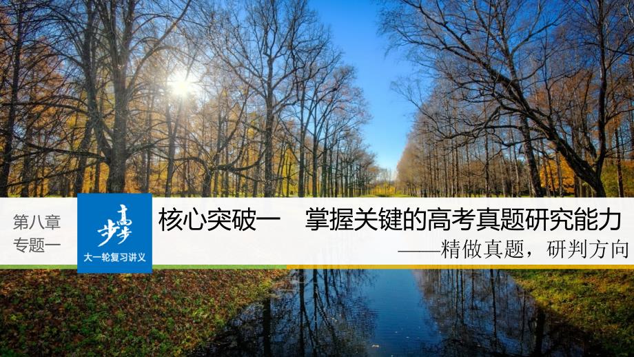 高考语文大一轮复习 第八章 语言文字应用基于思维的语言建构和运用 专题一 正确使用成语 核心突破一 掌握关键的高考真题研究能力课件_第1页