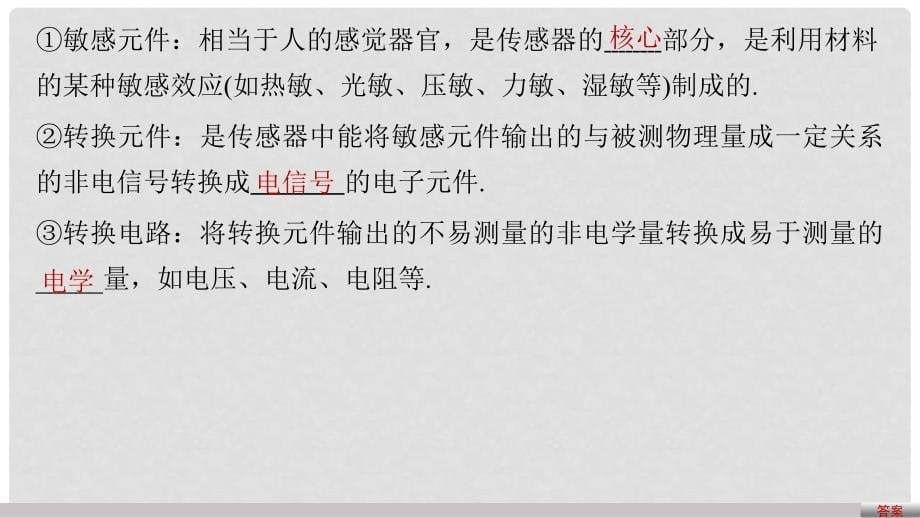 高中物理 第六章 传感器 1 传感器及其工作原理课件 新人教版选修32_第5页