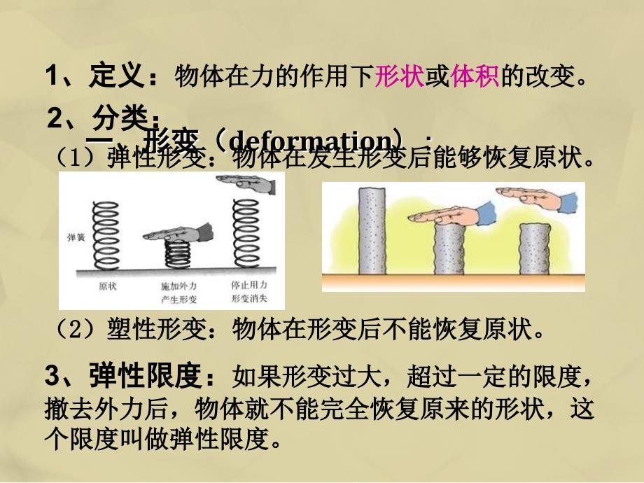 高中物理 3.2 弹力1 新人教版必修1_第4页