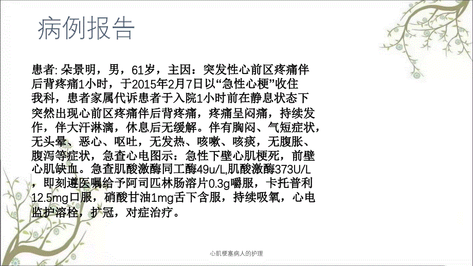 心肌梗塞病人的护理_第2页