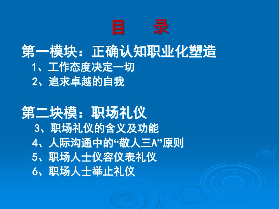 职业化塑造与职场礼仪注重文化管理从行为规范做起_第2页