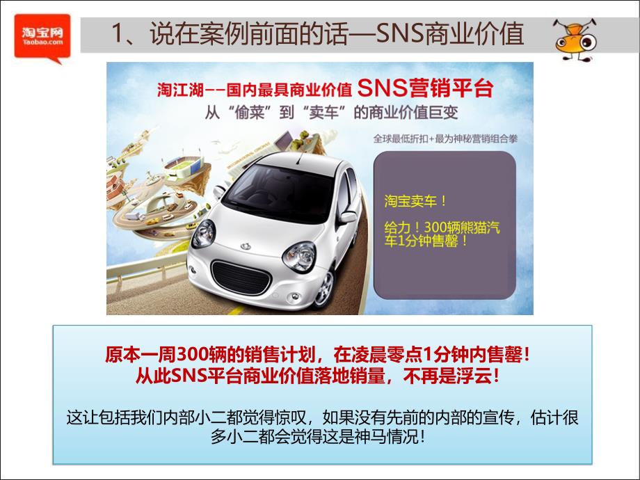 【广告策划PPT】吉利汽车淘江湖SNS营销案例回顾_第3页