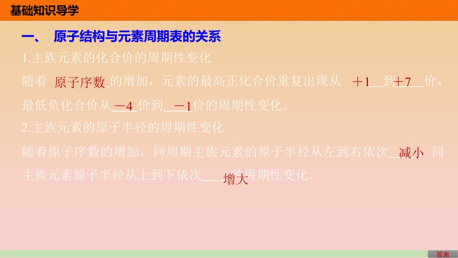 2018-2019学年高中化学 专题2 原子结构与元素的性质 第二单元 第1课时 原子核外电子排布的周期性课件 苏教版选修3.ppt_第4页