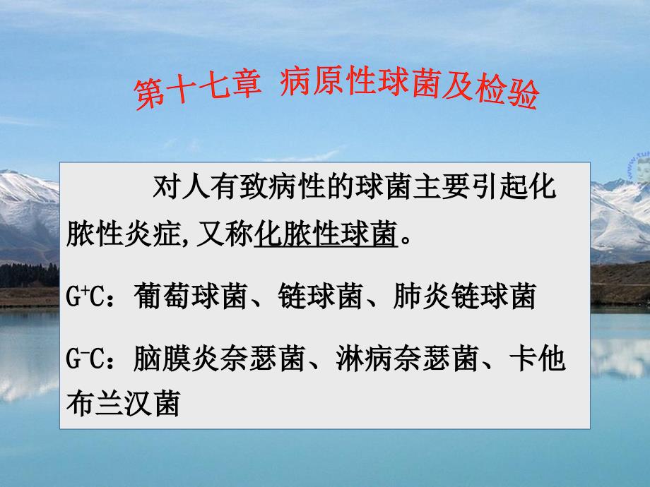 医学课件病原性球菌及检验_第1页