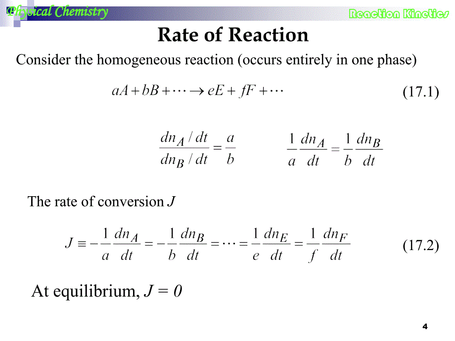 物理化学英文课件：Reaction-Kinetics1_第4页