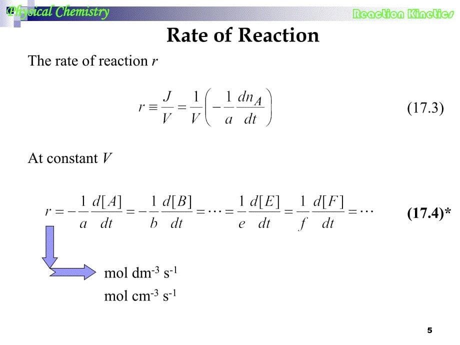 物理化学英文课件：Reaction-Kinetics1_第5页