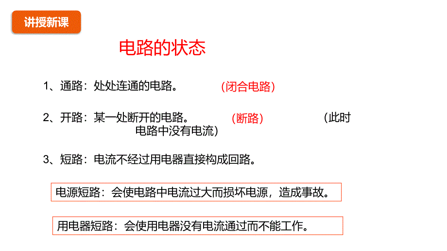 浙教版八年级科学上册精品课件4.1电荷与电流第3课时电路_第3页