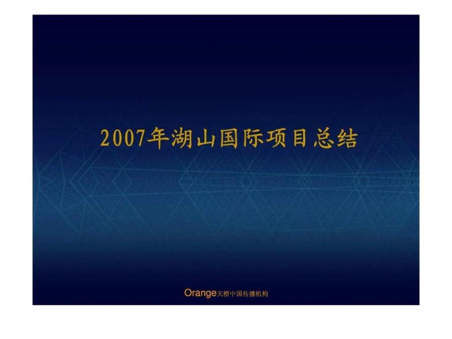 湖山国际项目总结ppt课件_第1页