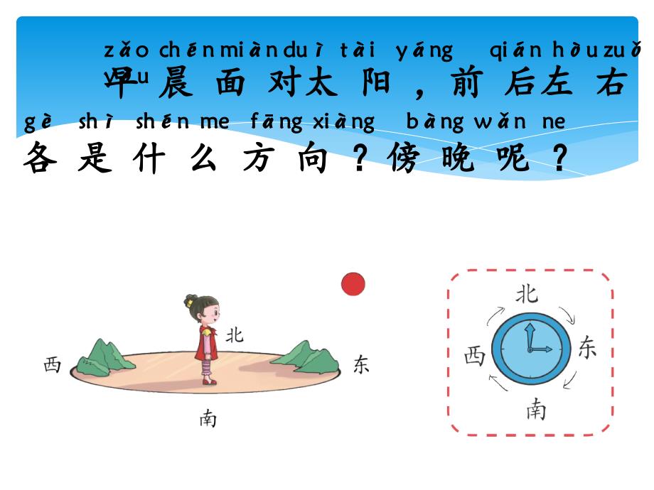 8看太阳认方向教学课件_第4页