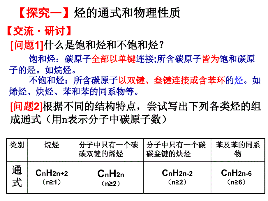 鲁科版化学选修5第一章第三节烃共4课时_第4页