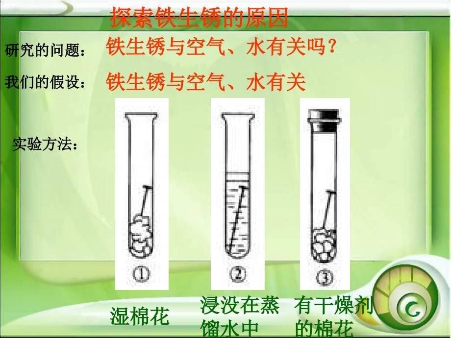 六年级下册科学《控制铁生锈的速度》_第5页