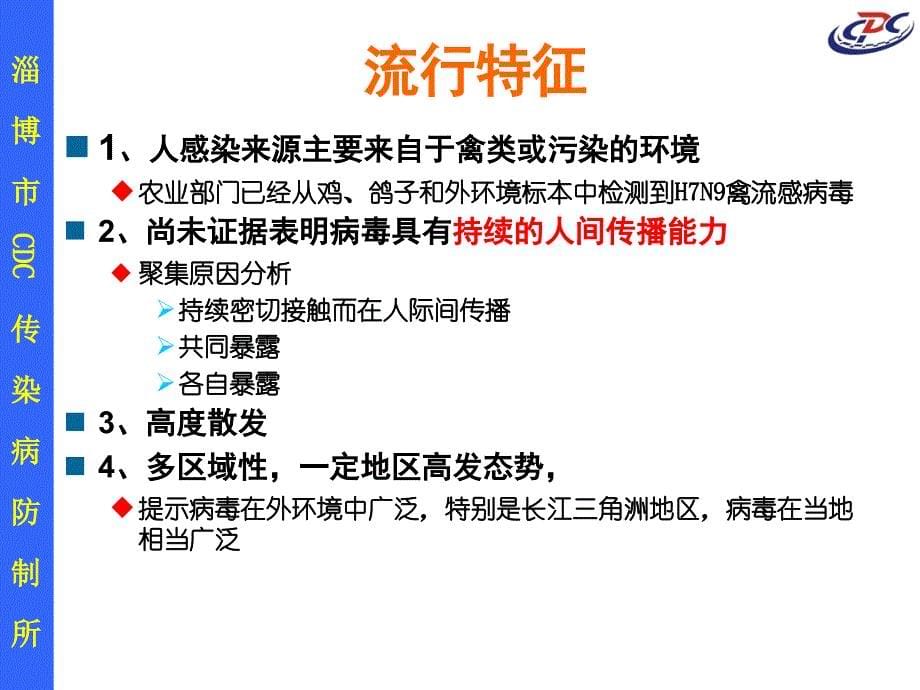 人感染H7N9禽流疫情及防控_第5页