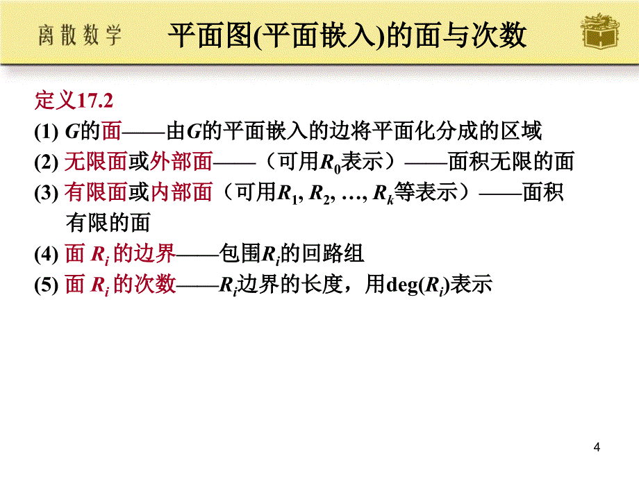 离散数学：第十七章 平面图_第4页