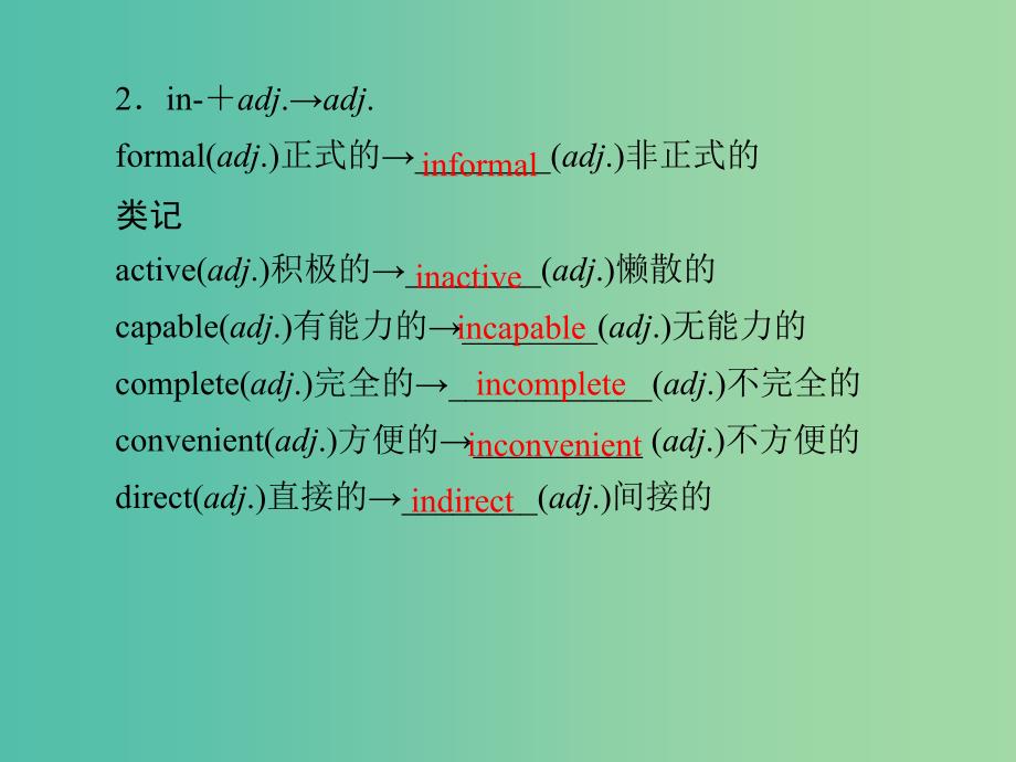 高中英语 单元基础知识整合课件3 外研版必修4.ppt_第3页