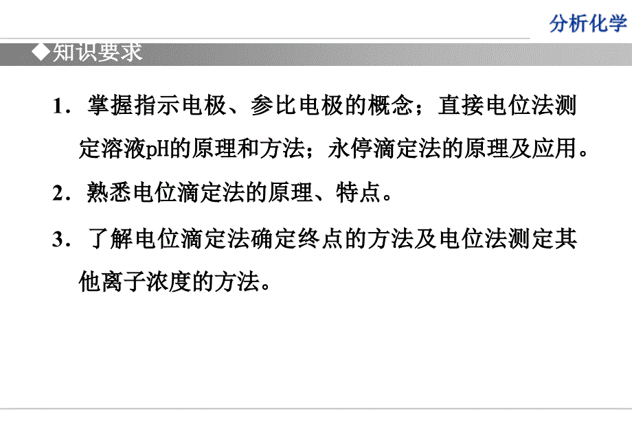 电化学分析法课件_第3页