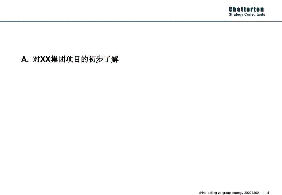 XX集团发展战略项目建议书_第4页