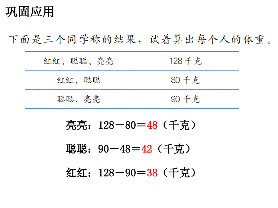 三年级上册数学课件8探索乐园问题与思考冀教版_第4页