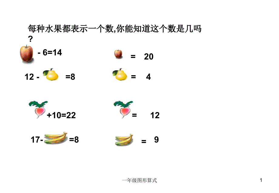 一年级图形算式_第1页