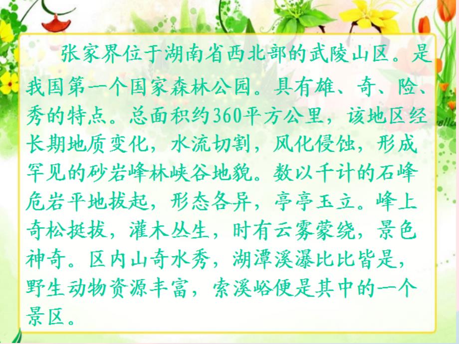 最新六年级语文上册第一组4索溪峪的野课堂教学课件2_第4页