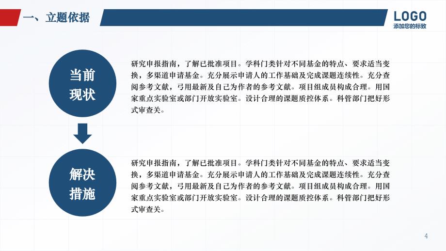 医学课题申报答辩研究目标及过程PPT模板_第4页