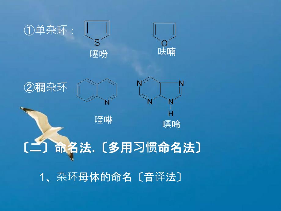 杂环化合物和维生素ppt课件_第3页