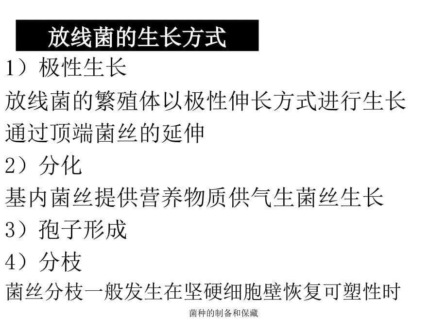 菌种的制备和保藏课件_第5页