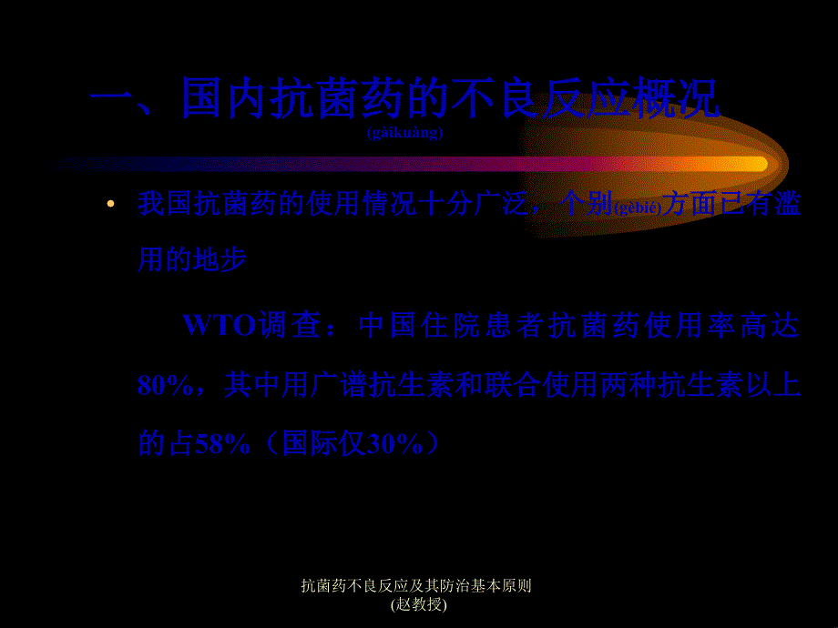 抗菌药不良反应及其防治基本原则(赵教授)课件_第2页